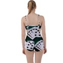 Poker Hands   Straight Flush Clubs Boyleg Tankini Set  View2