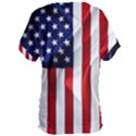 American Usa Flag Vertical Women s Oversized Tee View2