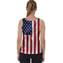 American Usa Flag Vertical Velvet Tank Top View2