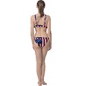 American Usa Flag Vertical Classic Banded Bikini Set  View2