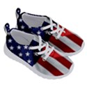 American Usa Flag Vertical Running Shoes View3