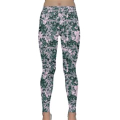 Floral Collage Pattern Classic Yoga Leggings