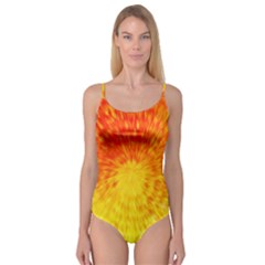 Abstract Explosion Blow Up Circle Camisole Leotard  by Nexatart