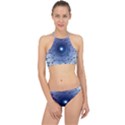 Network Social Abstract Racer Front Bikini Set View1