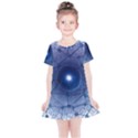 Network Social Abstract Kids  Simple Cotton Dress View1