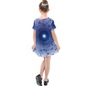 Network Social Abstract Kids  Simple Cotton Dress View2