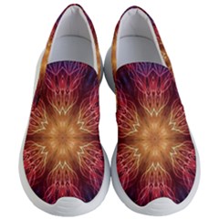 Fractal Abstract Artistic Women s Lightweight Slip Ons