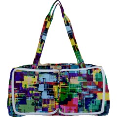 Color Abstract Background Textures Multi Function Bag	