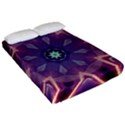 Abstract Glow Kaleidoscopic Light Fitted Sheet (California King Size) View2