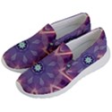 Abstract Glow Kaleidoscopic Light Women s Lightweight Slip Ons View2