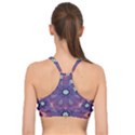 Abstract Glow Kaleidoscopic Light Basic Training Sports Bra View2