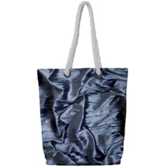 Pattern Abstract Desktop Fabric Full Print Rope Handle Tote (small) by Nexatart