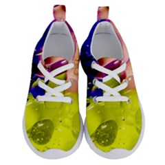 Abstract Bubbles Oil Running Shoes