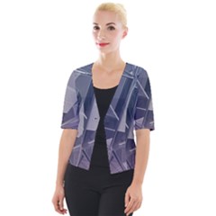 Abstract Background Abstract Minimal Cropped Button Cardigan by Nexatart