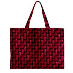 Fabric Pattern Desktop Textile Zipper Mini Tote Bag by Nexatart