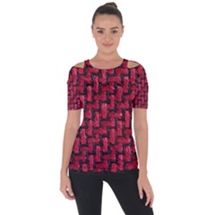 Fabric Pattern Desktop Textile Short Sleeve Top by Nexatart