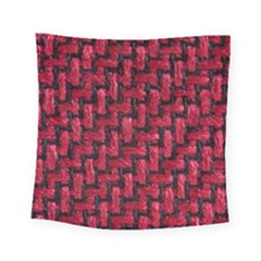 Fabric Pattern Desktop Textile Square Tapestry (small) by Nexatart