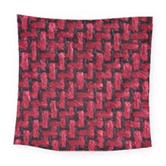 Fabric Pattern Desktop Textile Square Tapestry (large) by Nexatart