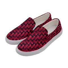 Fabric Pattern Desktop Textile Women s Canvas Slip Ons by Nexatart