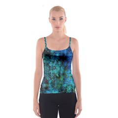 Color Abstract Background Textures Spaghetti Strap Top by Nexatart