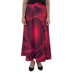 Abstract Scrawl Doodle Mess Flared Maxi Skirt by Nexatart