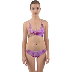 Meditation Spiritual Yoga Wrap Around Bikini Set by Nexatart