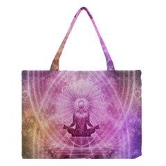 Meditation Spiritual Yoga Medium Tote Bag by Nexatart