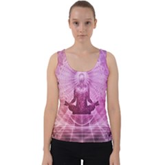 Meditation Spiritual Yoga Velvet Tank Top