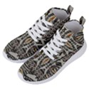 Fabric Textile Abstract Pattern Women s Lightweight High Top Sneakers View2