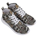 Fabric Textile Abstract Pattern Women s Lightweight High Top Sneakers View3