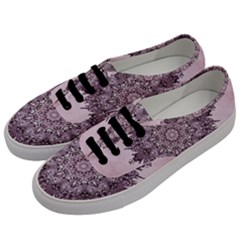 Mandala Pattern Fractal Men s Classic Low Top Sneakers by Nexatart