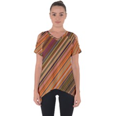 Background Texture Pattern Cut Out Side Drop Tee by Nexatart