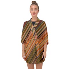 Background Texture Pattern Half Sleeve Chiffon Kimono by Nexatart