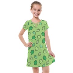 Funny Greens And Salad Kids  Cross Web Dress