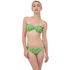 Funny Greens And Salad Classic Bandeau Bikini Set