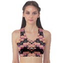 Fantasy Flower Ribbon And Happy Florals Festive Sports Bra View1