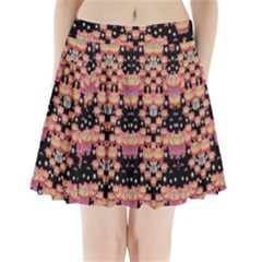 Fantasy Flower Ribbon And Happy Florals Festive Pleated Mini Skirt by pepitasart