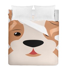 Dog Animal Boxer Family House Pet Duvet Cover Double Side (full/ Double Size) by Sapixe