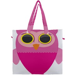 Sowa Owls Bird Wild Birds Pen Canvas Travel Bag