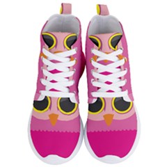 Sowa Owls Bird Wild Birds Pen Women s Lightweight High Top Sneakers by Sapixe