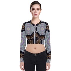 Butterflies And Flowers A In Romantic Universe Bomber Jacket by pepitasart