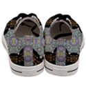 Butterflies And Flowers A In Romantic Universe Men s Low Top Canvas Sneakers View4