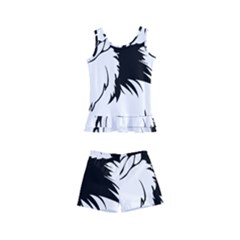 Animal Canine Dog Japanese Chin Kid s Boyleg Swimsuit