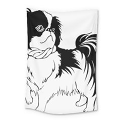 Animal Canine Dog Japanese Chin Small Tapestry by Sapixe