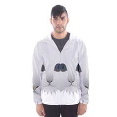 Cat Animal Pet Kitty Cats Kitten Hooded Windbreaker (men) by Sapixe