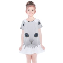 Cat Animal Pet Kitty Cats Kitten Kids  Simple Cotton Dress