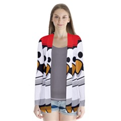 Penguin Pirate Tux Animal Bandana Drape Collar Cardigan by Sapixe