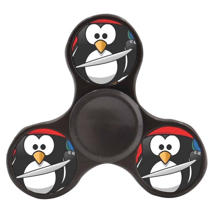 Penguin Pirate Tux Animal Bandana Finger Spinner