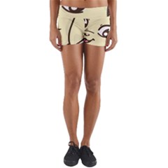 Doggy Dog Puppy Animal Pet Figure Yoga Shorts by Sapixe