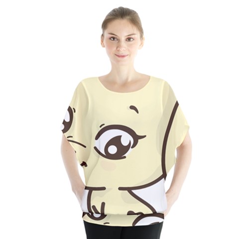 Doggy Dog Puppy Animal Pet Figure Blouse by Sapixe